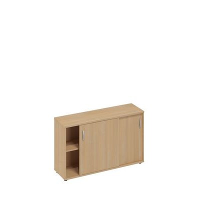 A4 330 НД (Натуральный дуб) Шкаф-купе низкий для 2-х столов 600