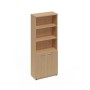 A4 9371 НД (Натуральный дуб) Шкаф для документов полузакрытый