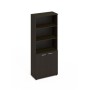 A4 9371 ВТ (Венге темный) Шкаф для документов полузакрытый
