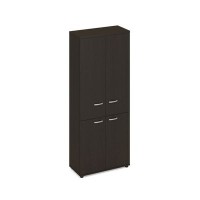 A4 9373 ВТ (Венге темный) Шкаф для документов закрытый 4-х дверный