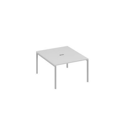 А4 С2 134 СЕ (Серый/Серый) Стол 120 на металлокаркасе DUE переговорный