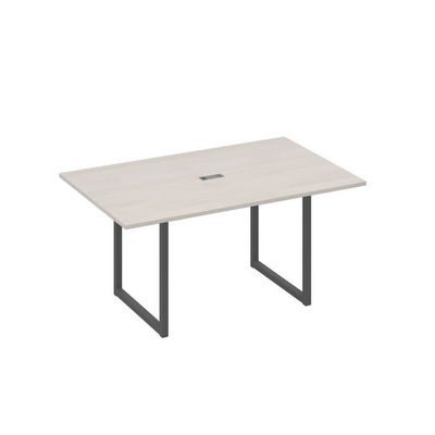 А4 А4 121 ДШ (Дуб шамони/Антрацит) Стол 160 каркас QUATTRO для переговоров
