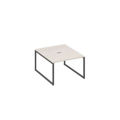 А4 А4 134 ДШ (Дуб шамони/Антрацит) Стол 120 переговорный с металлокаркасом QUATTRO