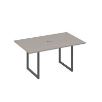 А4 А4 121 МП (Мокко премиум/Антрацит) Стол 160 каркас QUATTRO для переговоров