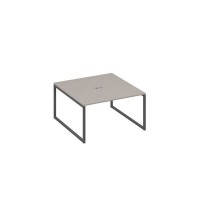 А4 А4 135 МП (Мокко премиум/Антрацит) Переговорный стол 140 на металлокаркасе QUATTRO