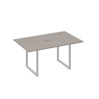 А4 С4 121 МП (Мокко премиум/Серый) Стол 160 каркас QUATTRO для переговоров