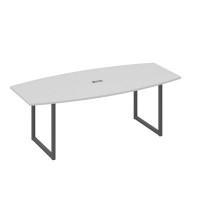 А4 А4 114 СЕ (Серый/Антрацит) Переговорный стол 220 на каркасе QUATTRO