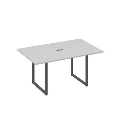 А4 А4 121 СЕ (Серый/Антрацит) Стол 160 каркас QUATTRO для переговоров