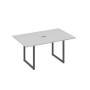 А4 А4 121 СЕ (Серый/Антрацит) Стол 160 каркас QUATTRO для переговоров