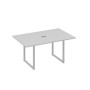 А4 С4 121 СЕ (Серый/Серый) Стол 160 каркас QUATTRO для переговоров