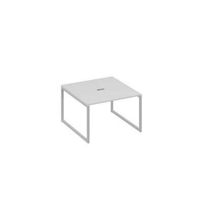 А4 С4 131 СЕ (Серый/Серый) Стол 120 на металлокаркасе QUATTRO переговорный