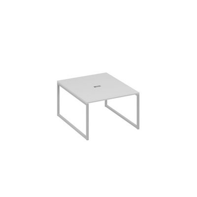 А4 С4 134 СЕ (Серый/Серый) Стол 120 переговорный с металлокаркасом QUATTRO