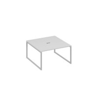 А4 С4 135 СЕ (Серый/Серый) Переговорный стол 140 на металлокаркасе QUATTRO