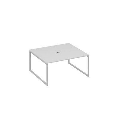 А4 С4 136 СЕ (Серый/Серый) Стол переговорный 160 на каркасе QUATTRO