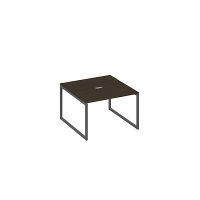 А4 А4 131 ВТ (Венге темный/Антрацит) Стол 120 на металлокаркасе QUATTRO переговорный