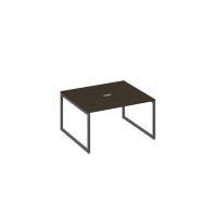 А4 А4 132 ВТ (Венге темный/Антрацит) Стол 140 для переговоров каркас QUATTRO