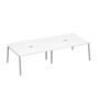 А4 С3 136-2 БП (Белый премиум/Серый) Стол 320 для переговоров ножки TRE