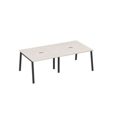 А4 А3 131-2 ДШ (Дуб шамони/Антрацит) Стол 240 для переговоров металлокаркас TRE