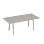 А4 С3 123 МП (Мокко премиум/Серый) Стол 200 переговорный на металлокаркасе TRE