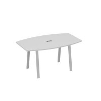 А4 С3 111 СЕ (Серый/Серый) Стол 160 переговорный на ножках TRE