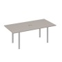 А4 С1 123 МП (Мокко премиум/Серый) Стол 200 на металлокаркасе UNO в переговорную