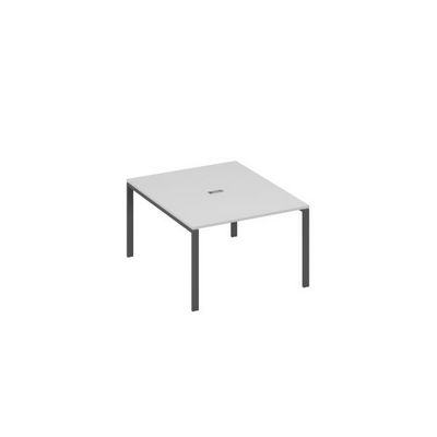 А4 А1 134 СЕ (Серый/Антрацит) Стол 120 для переговорной металлокаркас UNO