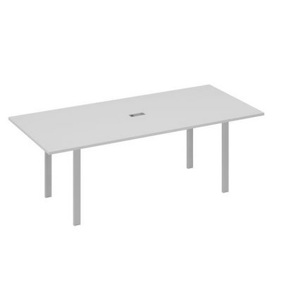 А4 С1 124 СЕ (Серый/Серый) Стол 220 для переговорной каркасе UNO