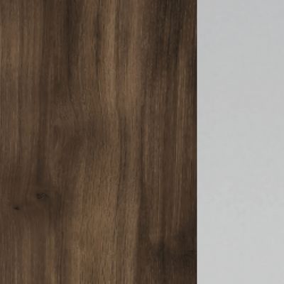 А4 С1 001 ДР (Дуб ристретто/Серый) Стол письменный на металлокаркасе UNO