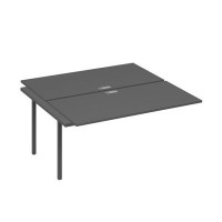 А4 А2 178-1 АР (Антрацит премиум/Антрацит) Секция станции на металлокаркасе DUE 2х160