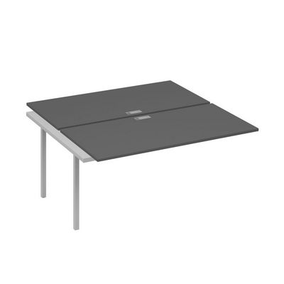 А4 С2 178-1 АР (Антрацит премиум/Серый) Секция станции на металлокаркасе DUE 2х160