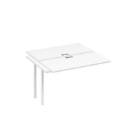 А4 Б2 170-1 БП (Белый премиум/Белый) Секция станции на металлокаркасе DUE 2х120