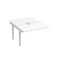 А4 С2 176-1 БП (Белый премиум/Серый) Секция станции на металлокаркасе DUE 2х120