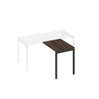 А4 А2 071 ДР (Дуб ристретто/Антрацит) Брифинг-приставка с каркасом DUE