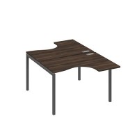 А4 А2 180 ДР (Дуб ристретто/Антрацит) Рабочая станция опоры DUE столы 2х120 Классика