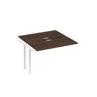 А4 Б2 170-1 ДР (Дуб ристретто/Белый) Секция станции на металлокаркасе DUE 2х120