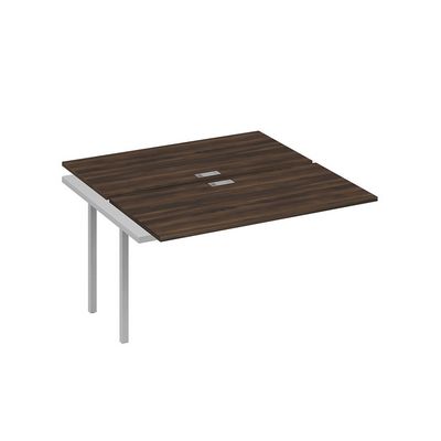 А4 С2 174-1 ДР (Дуб ристретто/Серый) Секция станции на металлокаркасе DUE 2х140