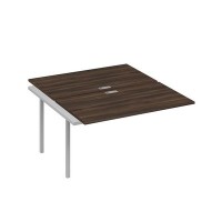 А4 С2 177-1 ДР (Дуб ристретто/Серый) Секция станции на металлокаркасе DUE 2х140