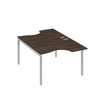 А4 С2 183 ДР (Дуб ристретто/Серый) Рабочая станция опоры DUE столы 2х120 Классика