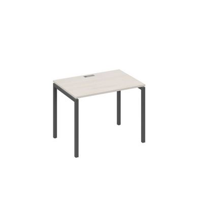 А4 А2 012 ДШ (Дуб шамони/Антрацит) Стол письменный на металлокаркасе DUE