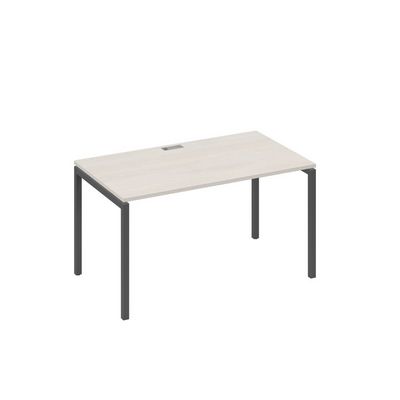 А4 А2 024 ДШ (Дуб шамони/Антрацит) Стол письменный на металлокаркасе DUE