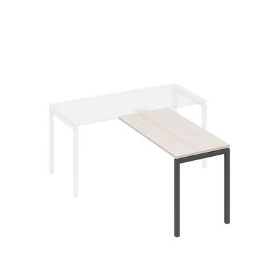 А4 А2 072 ДШ (Дуб шамони/Антрацит) Брифинг-приставка с каркасом DUE