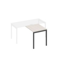 А4 А2 073 ДШ (Дуб шамони/Антрацит) Брифинг-приставка с каркасом DUE