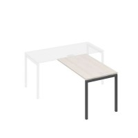 А4 А2 074 ДШ (Дуб шамони/Антрацит) Брифинг-приставка с каркасом DUE