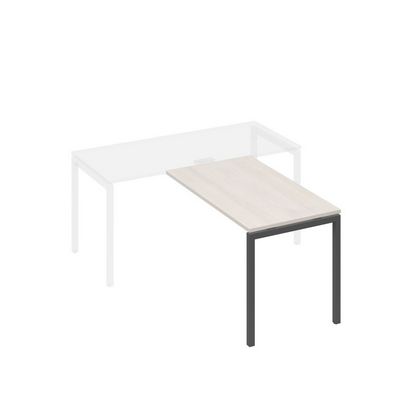 А4 А2 074 ДШ (Дуб шамони/Антрацит) Брифинг-приставка с каркасом DUE