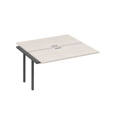 А4 А2 174-1 ДШ (Дуб шамони/Антрацит) Секция станции на металлокаркасе DUE 2х140