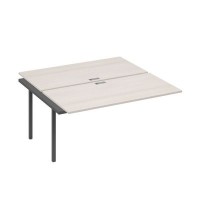 А4 А2 178-1 ДШ (Дуб шамони/Антрацит) Секция станции на металлокаркасе DUE 2х160