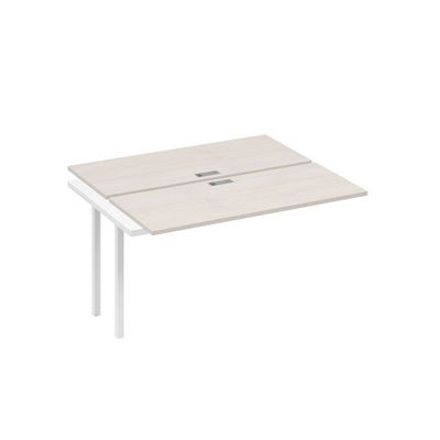 А4 Б2 171-1 ДШ (Дуб шамони/Белый) Секция станции на металлокаркасе DUE 2х140