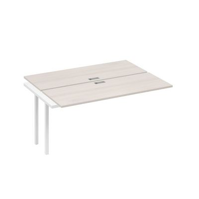 А4 Б2 172-1 ДШ (Дуб шамони/Белый) Секция станции на металлокаркасе DUE 2х160