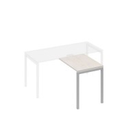 А4 С2 071 ДШ (Дуб шамони/Серый) Брифинг-приставка с каркасом DUE