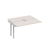 А4 С2 171-1 ДШ (Дуб шамони/Серый) Секция станции на металлокаркасе DUE 2х140